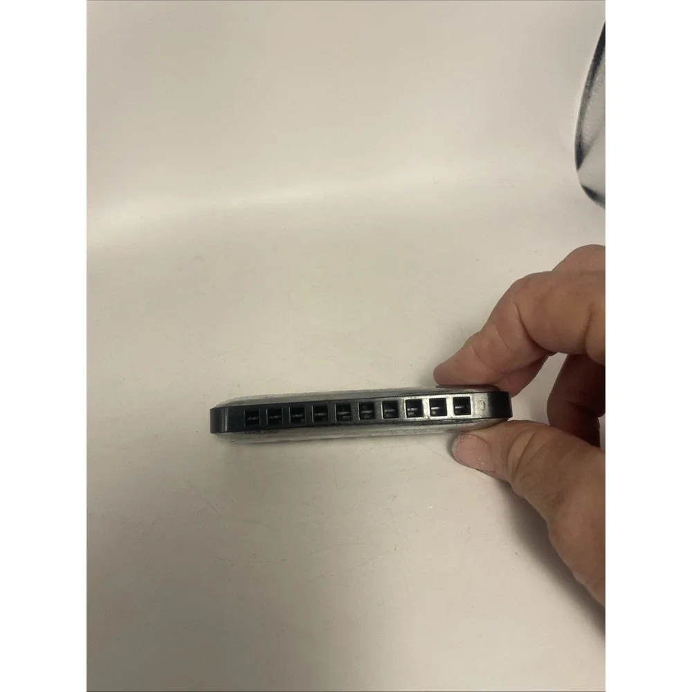 Vintage 1980s‎ First Act 10 hole Learn & Play Harmonica Chromed Silver 4